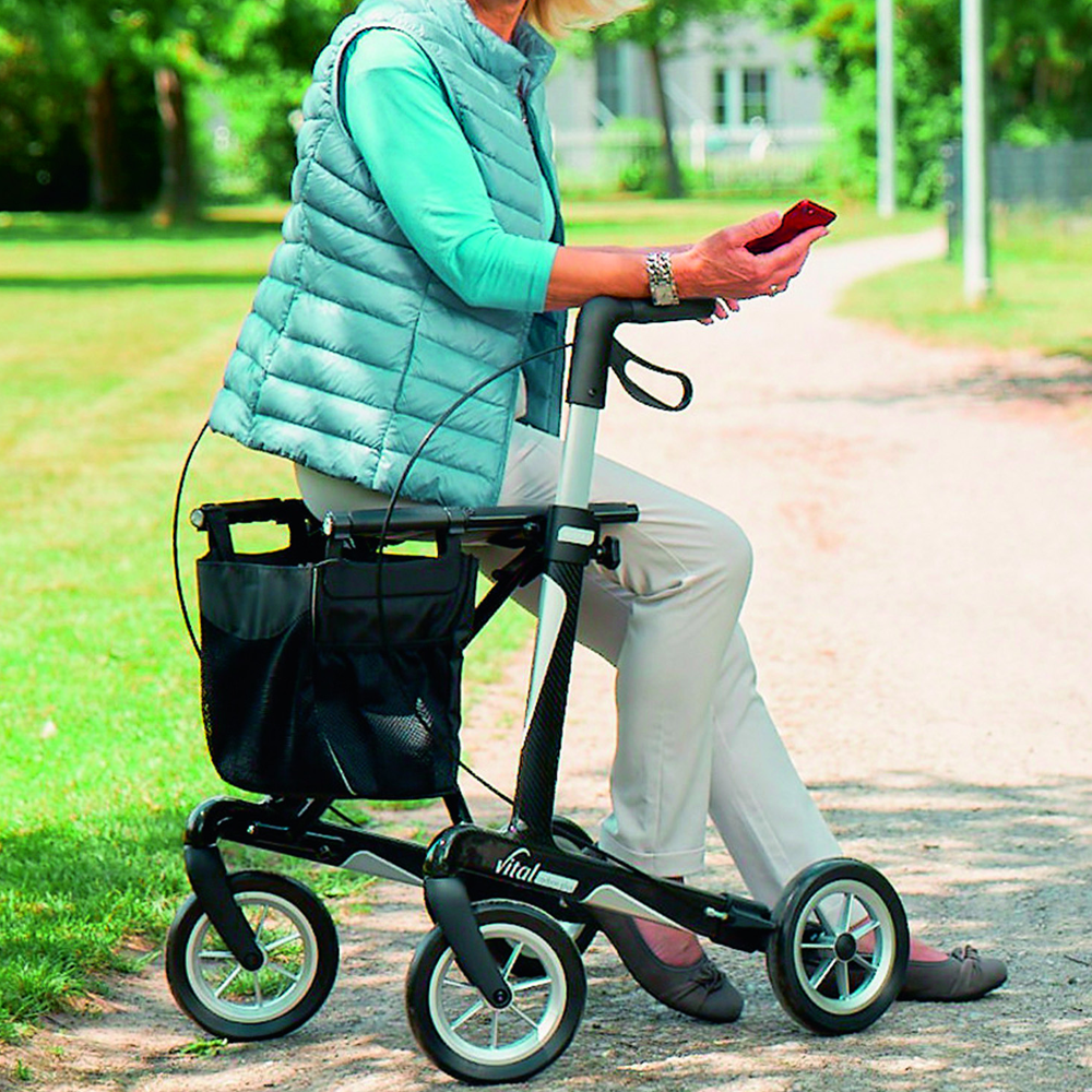Russka Rollator Vital Carbon Plus