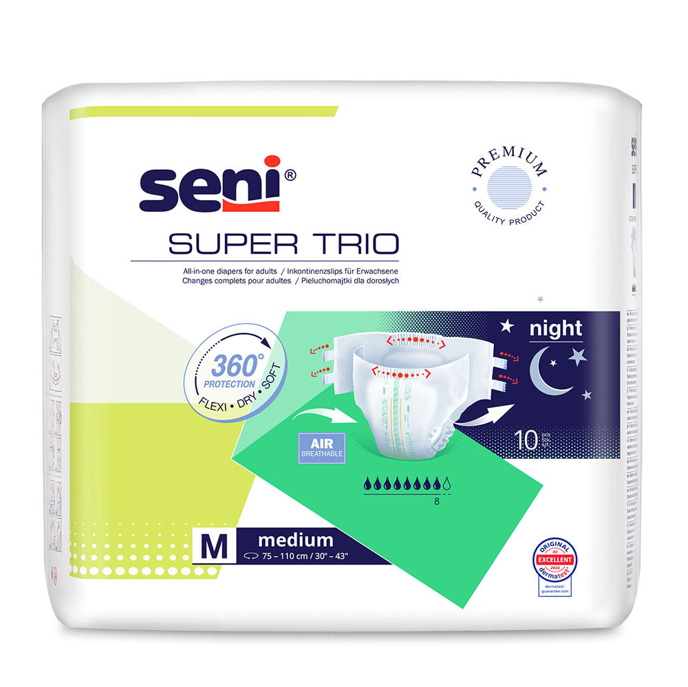 Seni Super Trio Night Medium (1x10 Stück)
