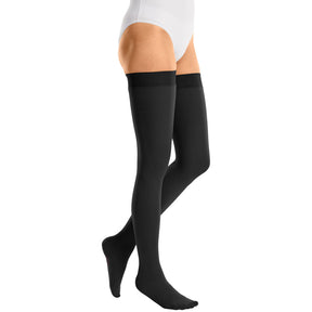 mediven® cotton CCL1 AG Schenkelstrümpfe kurz (62-71 cm) mit Noppenhaftband