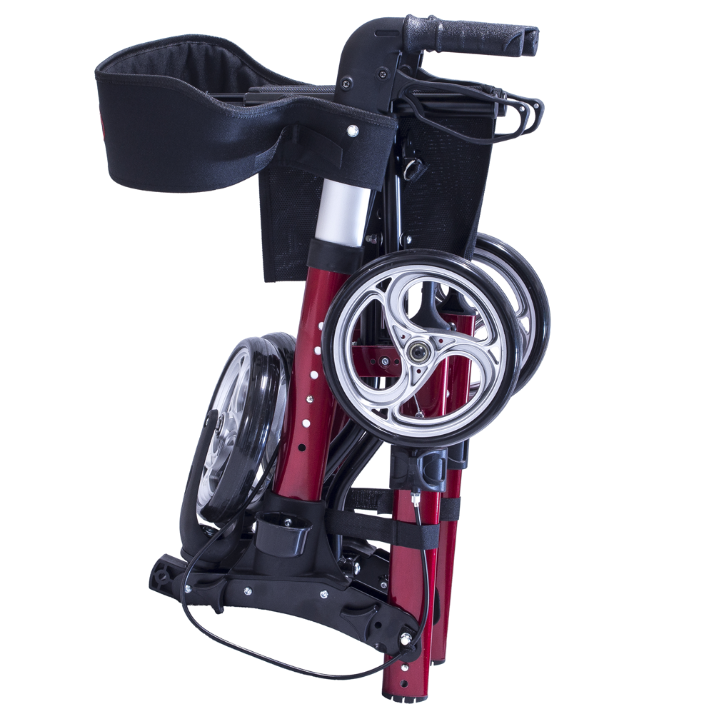 Antar Aluminium Rollator rot