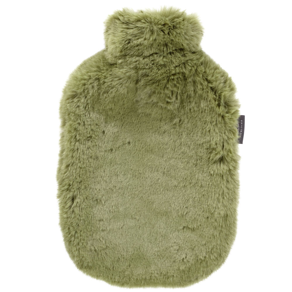 Fashy Wärmflasche mit hochwertigem Flauschbezug