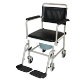 Drive medical Toilettenrollstuhl TRS 130 - pulverbeschichtet