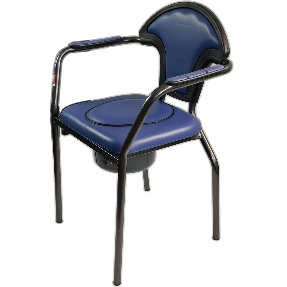Russka Toilettenstuhl "Standard modern", blau