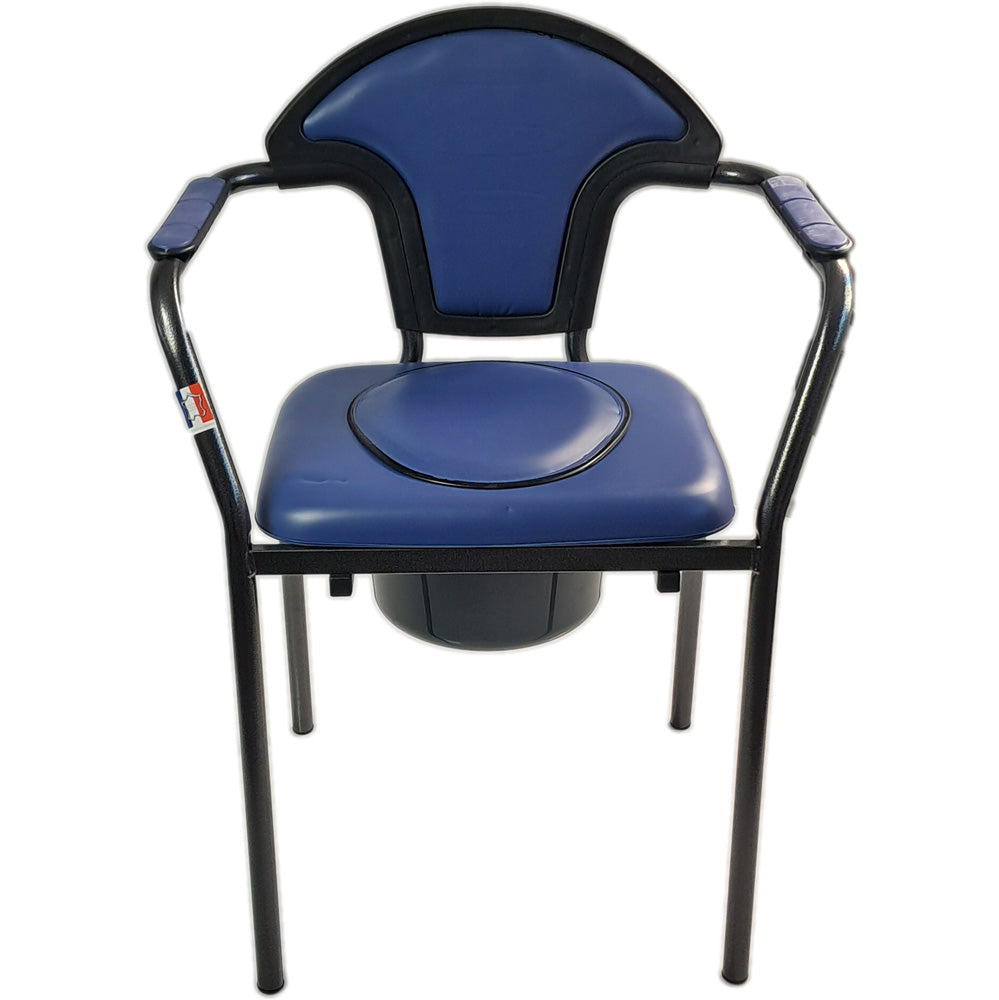 Russka Toilettenstuhl "Standard modern", blau