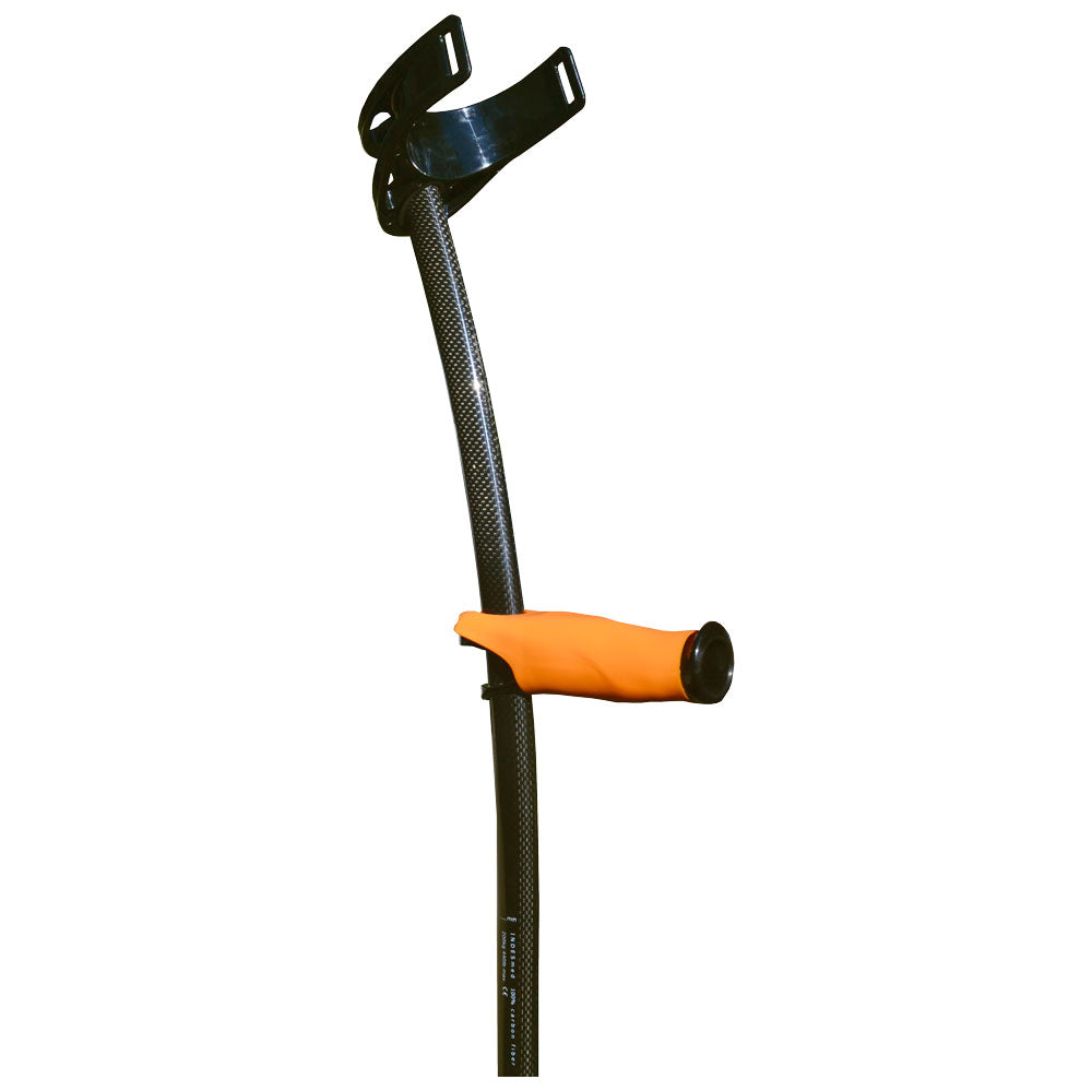 INDESmed Unterarmgehstütze Carbon offene Armschelle