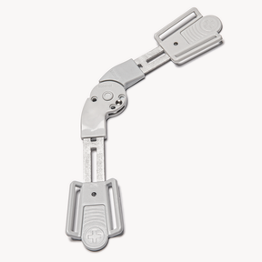 BORT Kniebandage mit einstellbarem Gelenk silber