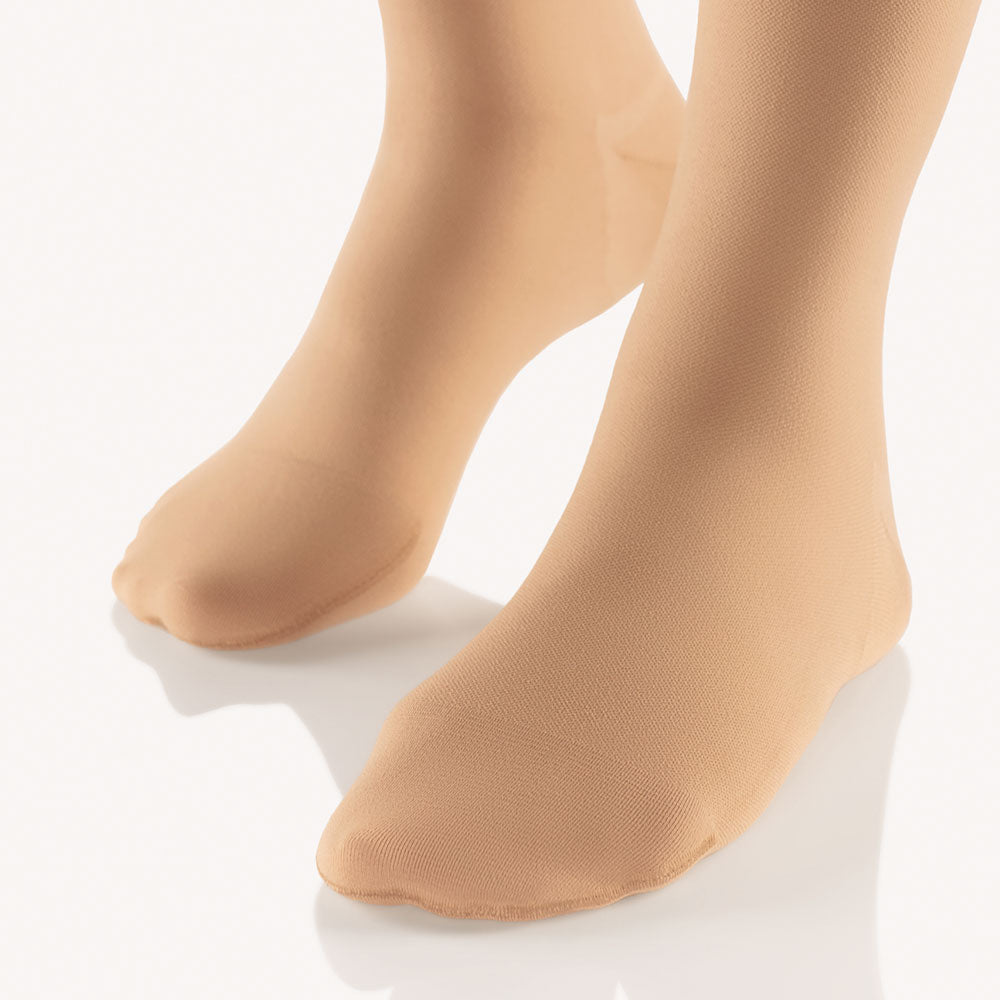 BORT AktiVen® Extra CCL2 AG Schenkelstrümpfe kurz geschlossene Fußspitze mit Noppenhaftband