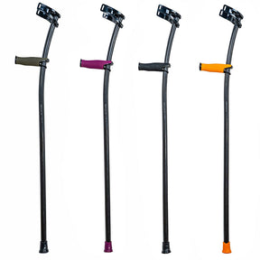 INDESmed Unterarmgehstütze Carbon offene Armschelle