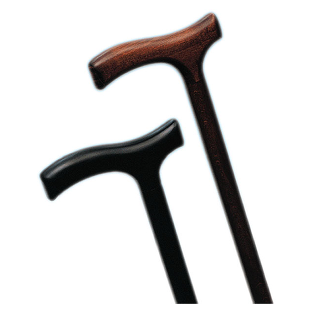 Gehstock mit Fritzgriff, für Herren, schwarz