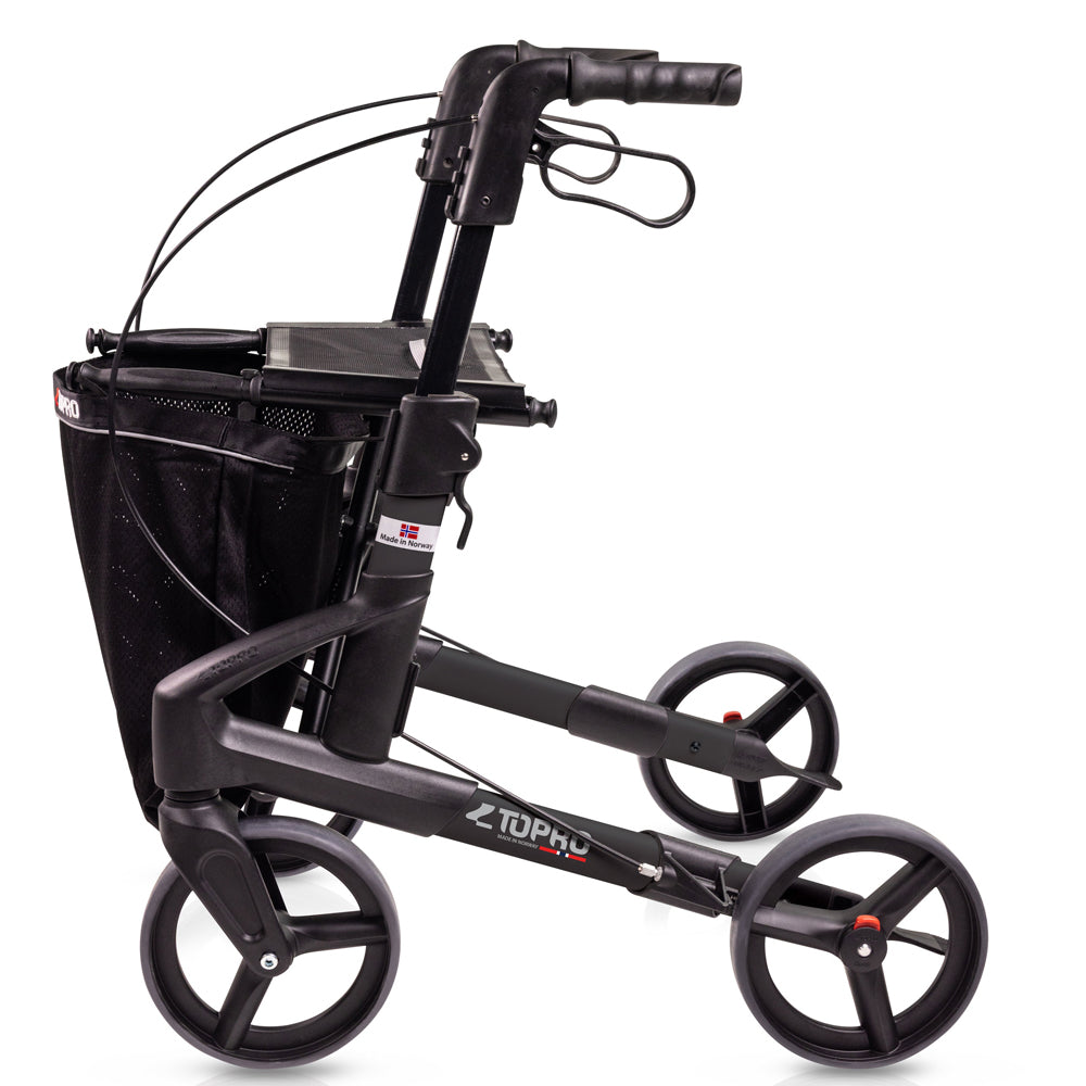 TOPRO Troja Original Black Series Leichtgewichtrollator