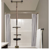 Mister-X2 Wonder Bathtube Pole Premium Badewannen-Deckenstange - Ohne Bohren