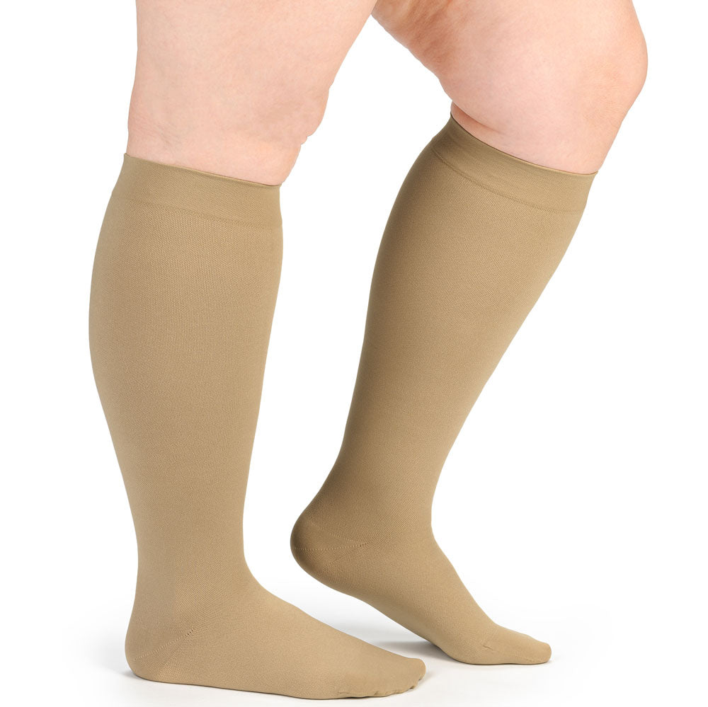 Compressana Cotton AD kurz Kompressionsstrümpfe CCL2