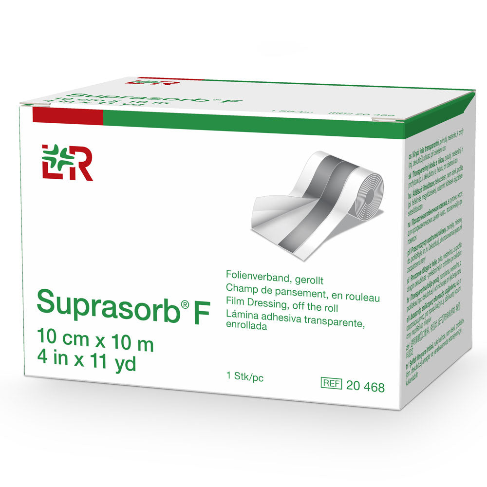 L&R Suprasorb F Folien-Wundverband Rolle 10 cm x 10 m