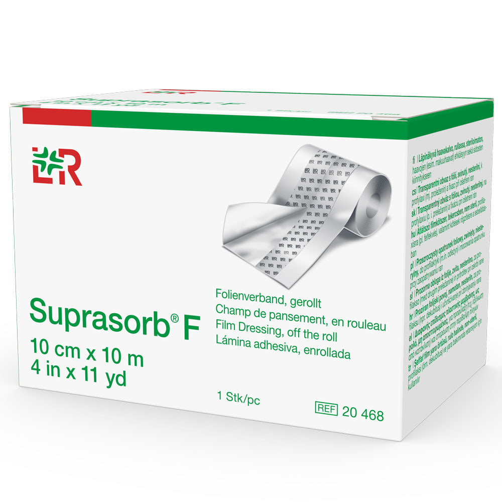 L&R Suprasorb F Folien-Wundverband Rolle 10 cm x 10 m