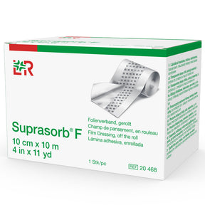 L&R Suprasorb F Folien-Wundverband Rolle 10 cm x 10 m