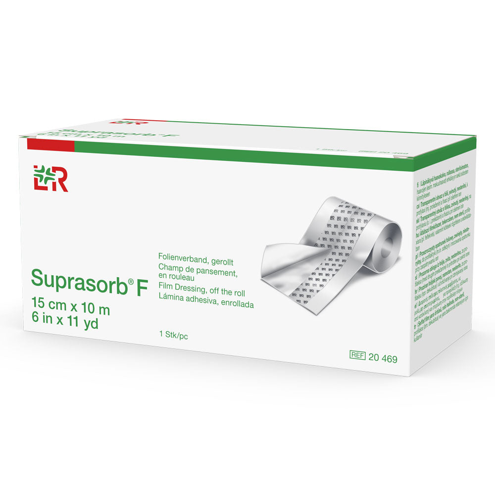 L&R Suprasorb F Folien-Wundverband Rolle 15 cm x 10 m