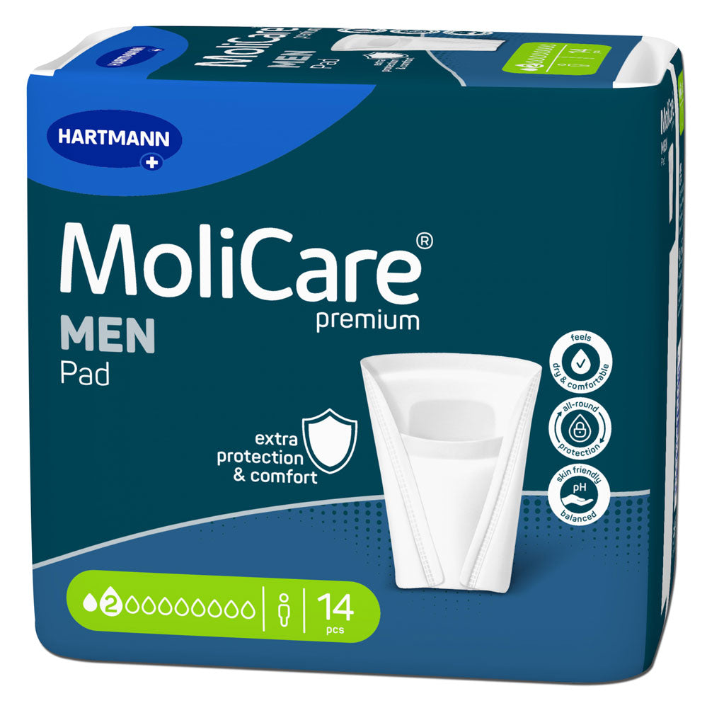Hartmann MoliCare® Premium MEN PAD 2 Tropfen (1x14 Stk.)