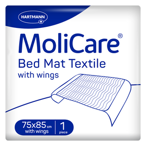 Hartmann MoliCare® Bed Mat Textile Bettschutzeinlage mit Flügeln 75x85 cm