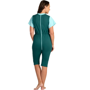 4care Hansop-Overall kurz mit Rücken-Reißverschluss