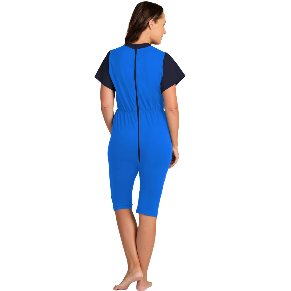 4care Hansop-Overall kurz mit Rücken-Reißverschluss