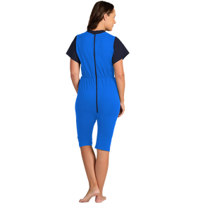 4care Hansop-Overall kurz mit Rücken-Reißverschluss