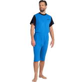 4care Hansop-Overall kurz mit Rücken-Reißverschluss