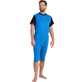 4care Hansop-Overall kurz mit Rücken-Reißverschluss