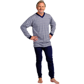 4Care Herren-Hansop-Overall lang 1091 mit Bein- und Rückenreißverschluss