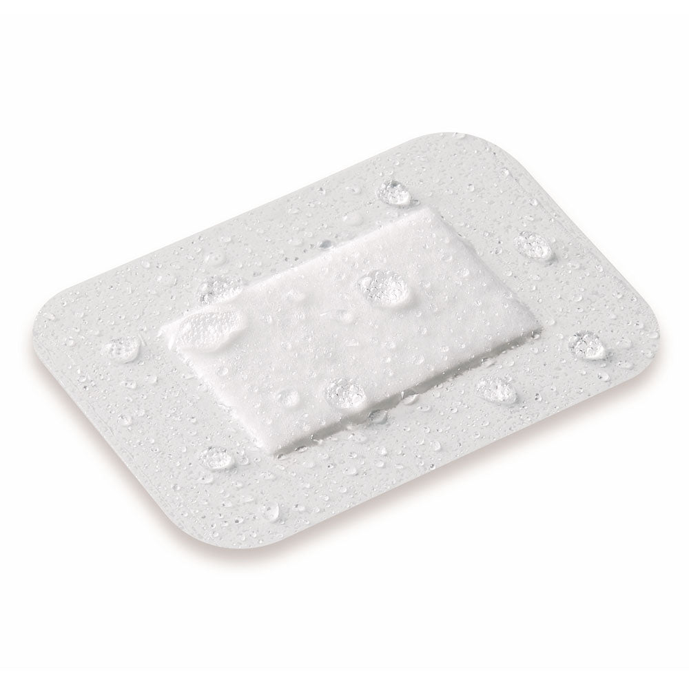 L&R Curapor transparent Wundverband steril 10 x 8 cm (5 Stück)