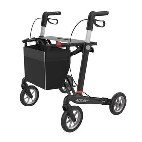 Rehasense Athlon HD Carbon XL Leichtgewichtrollator mit Soft-Rädern