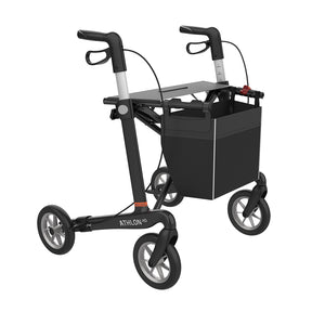 Rehasense Athlon HD Carbon XL Leichtgewichtrollator mit Soft-Rädern