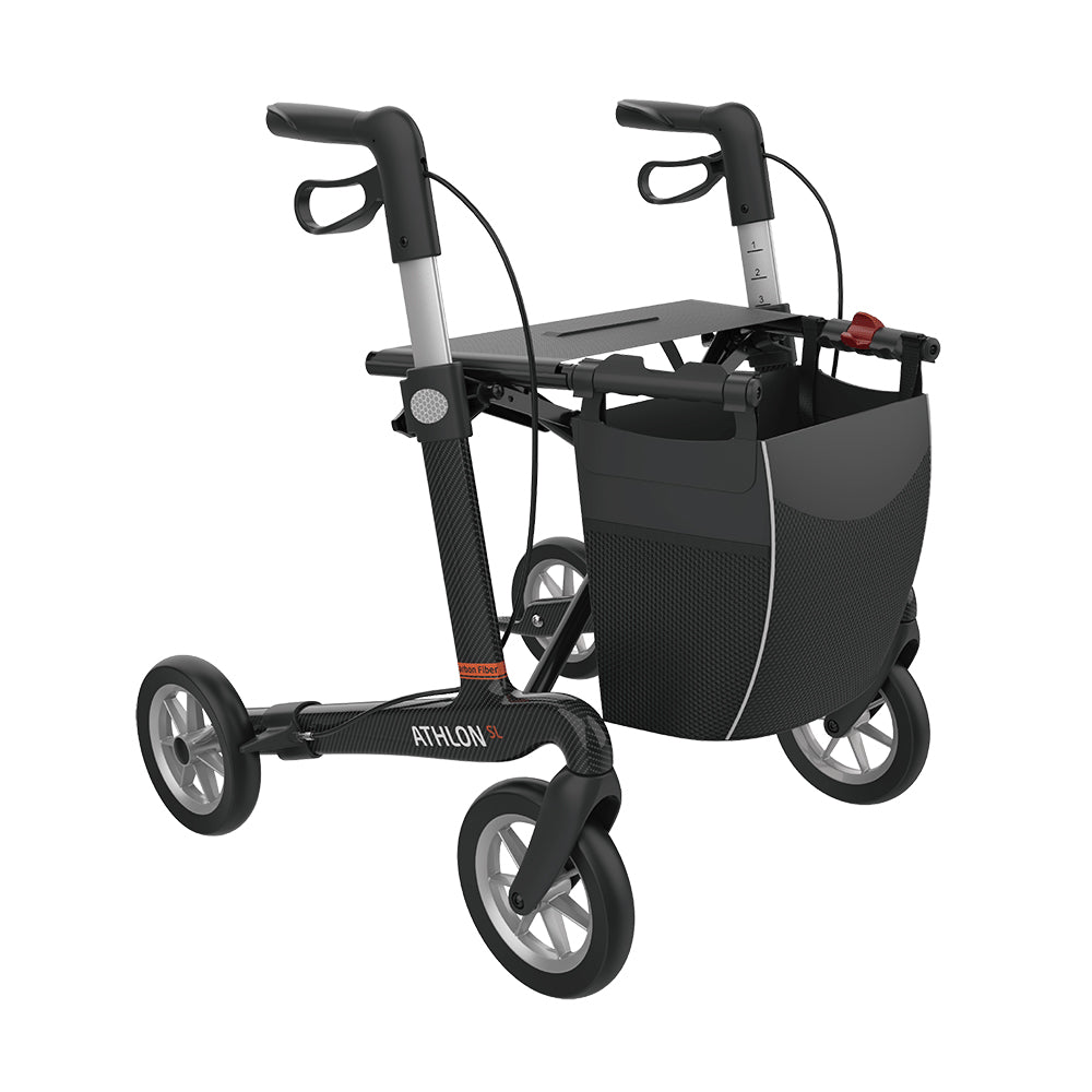 Rehasense Athlon SL Carbon Leichtgewichtrollator mit Soft-Rädern