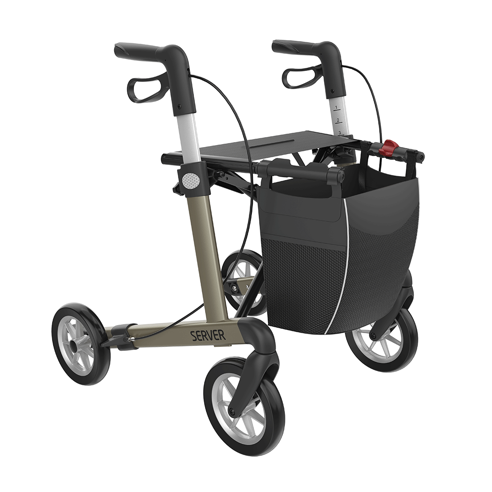 Rehasense Server Aluminium Leichtgewichtrollator