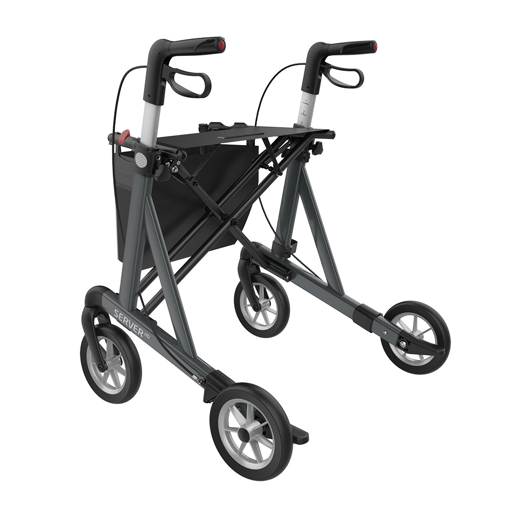 Rehasense Server HD XL Leichtgewichtrollator mit Soft-Rädern