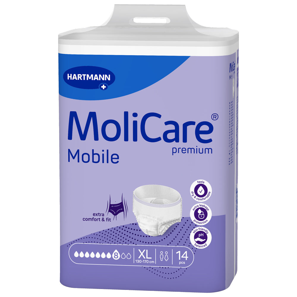 Hartmann MoliCare® Premium Mobile 8 Tropfen XL (1x14 Stk.)