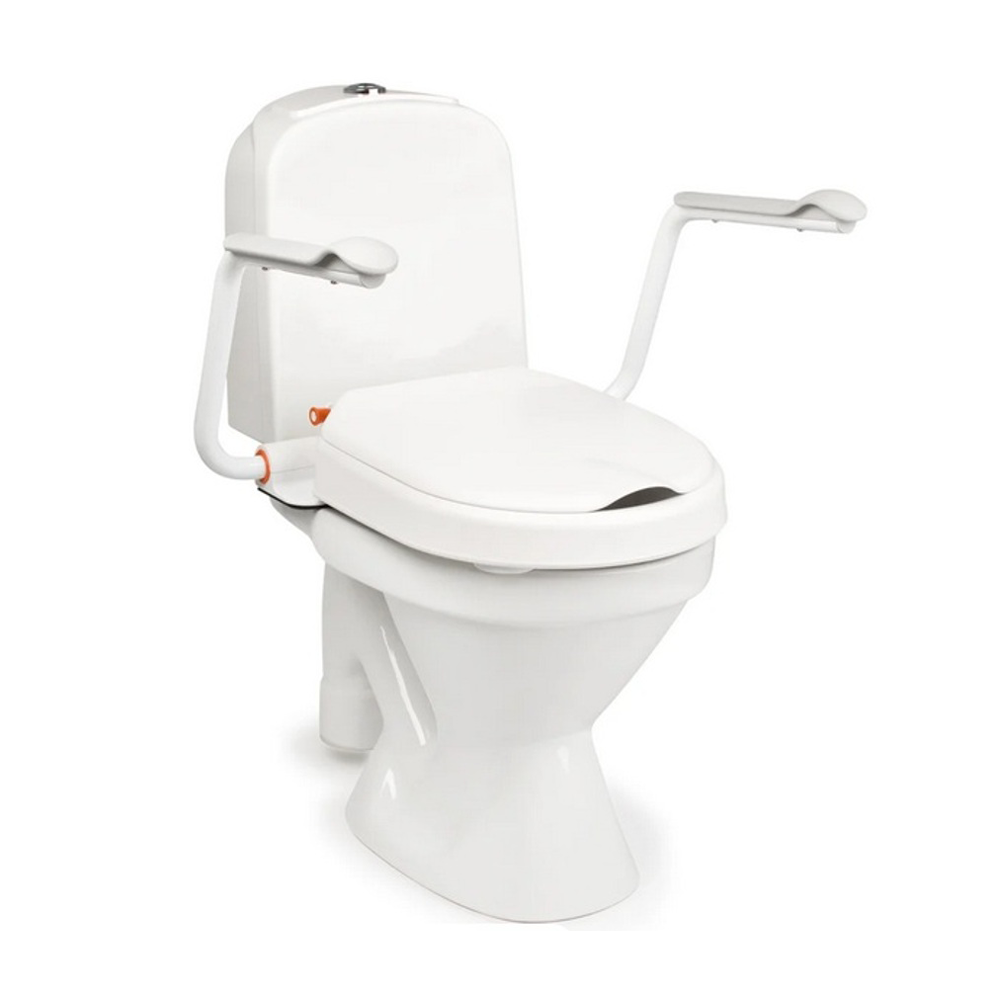 Etac Toilettensitzerhöhung Hi-Loo, fest, mit Armlehnen