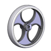 Topro Hinterrad Standard für Topro Troja Original und Topro Troja Classic (1 Paar)