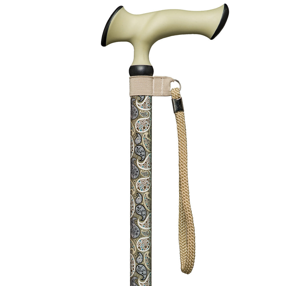 Gastrock Super-Soft Escort-Ergonomic Gehstock Paisley