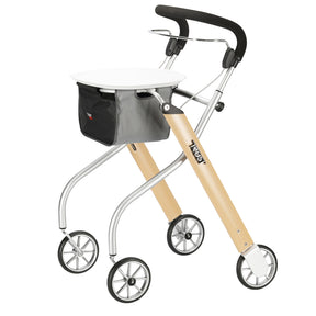 Trust Care Indoor Rollator Let's Go Holz silber