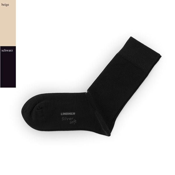LINDNER Diabetiker-/ Neurodermitikersocke Silversoft