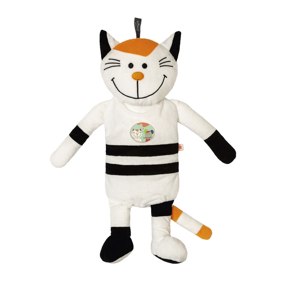 Fashy Wärmflasche mit Bezug Kater Karlo