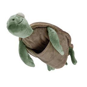 Fashy Wärmflasche mit Bezug Schildkröte und Handwärmer-Funktion