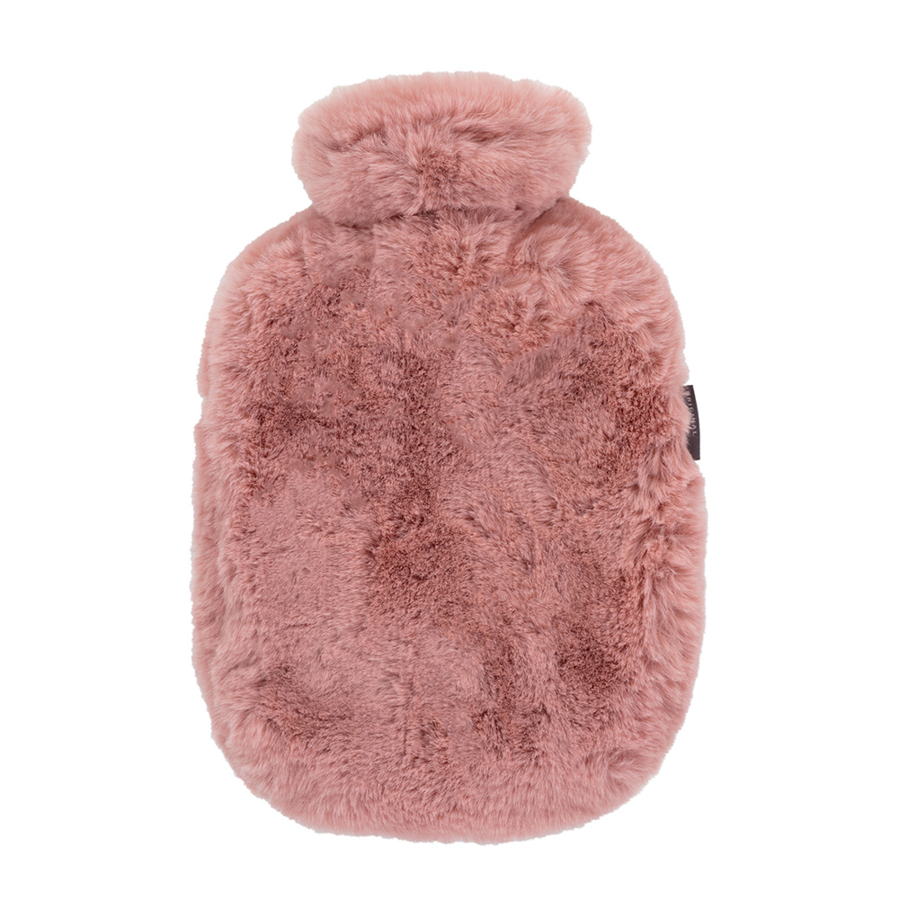 Fashy Wärmflasche mit hochwertigem Flauschbezug