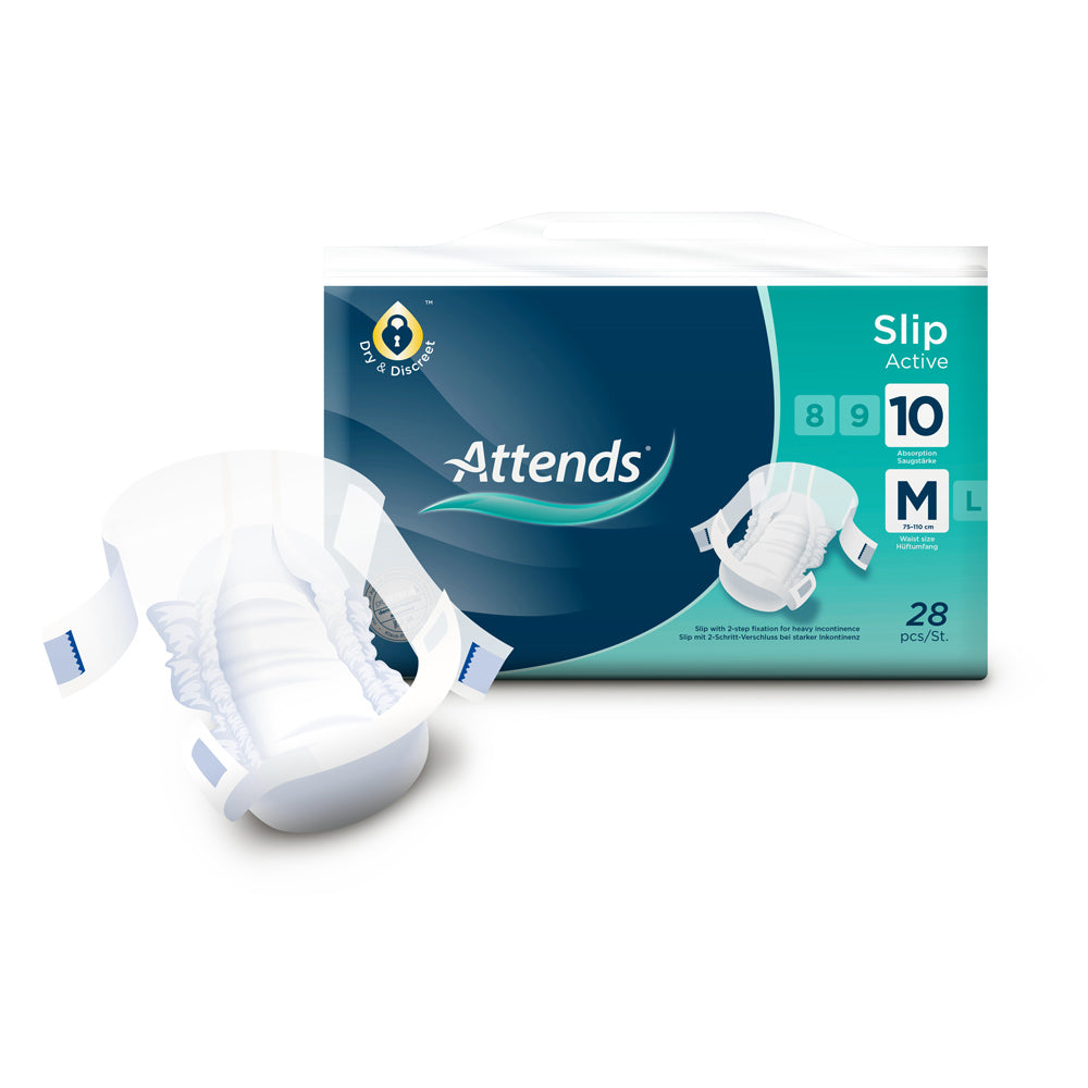 Attends Slip Active 10 Medium (1x28 Stk.)