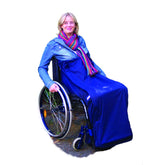 Rollstuhl Schlupfsack Softshell mit Lotus-Effekt