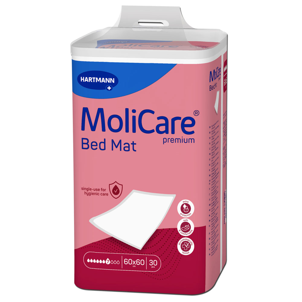 Hartmann MoliCare® Premium Bed Mat 7 Tropfen 60x60 cm (1x30 Stk.)