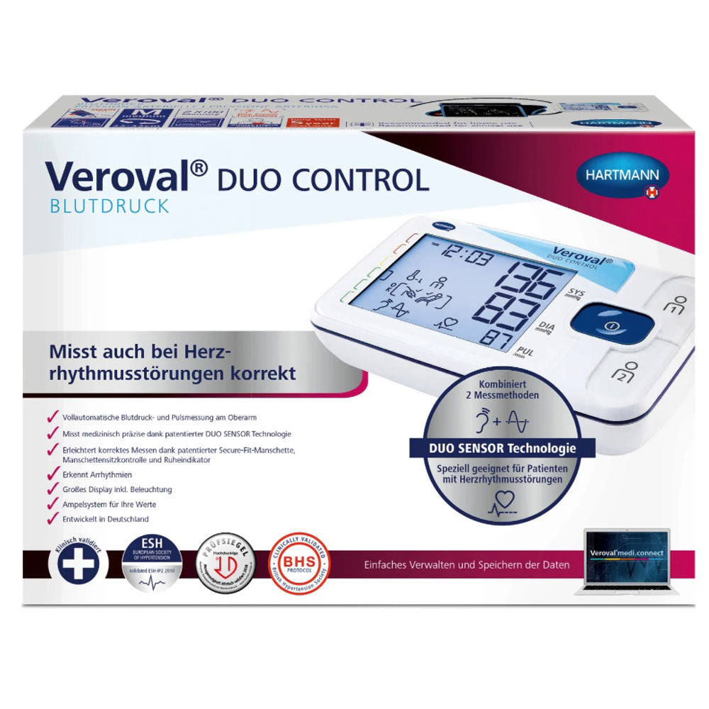 Hartmann Veroval® DUO CONTROL Oberarm-Blutdruckmessgerät
