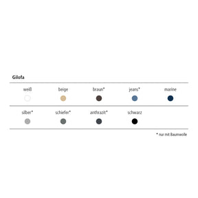 Gilofa Kompressiver Vitalkniestrumpf aus Baumwolle CCL1