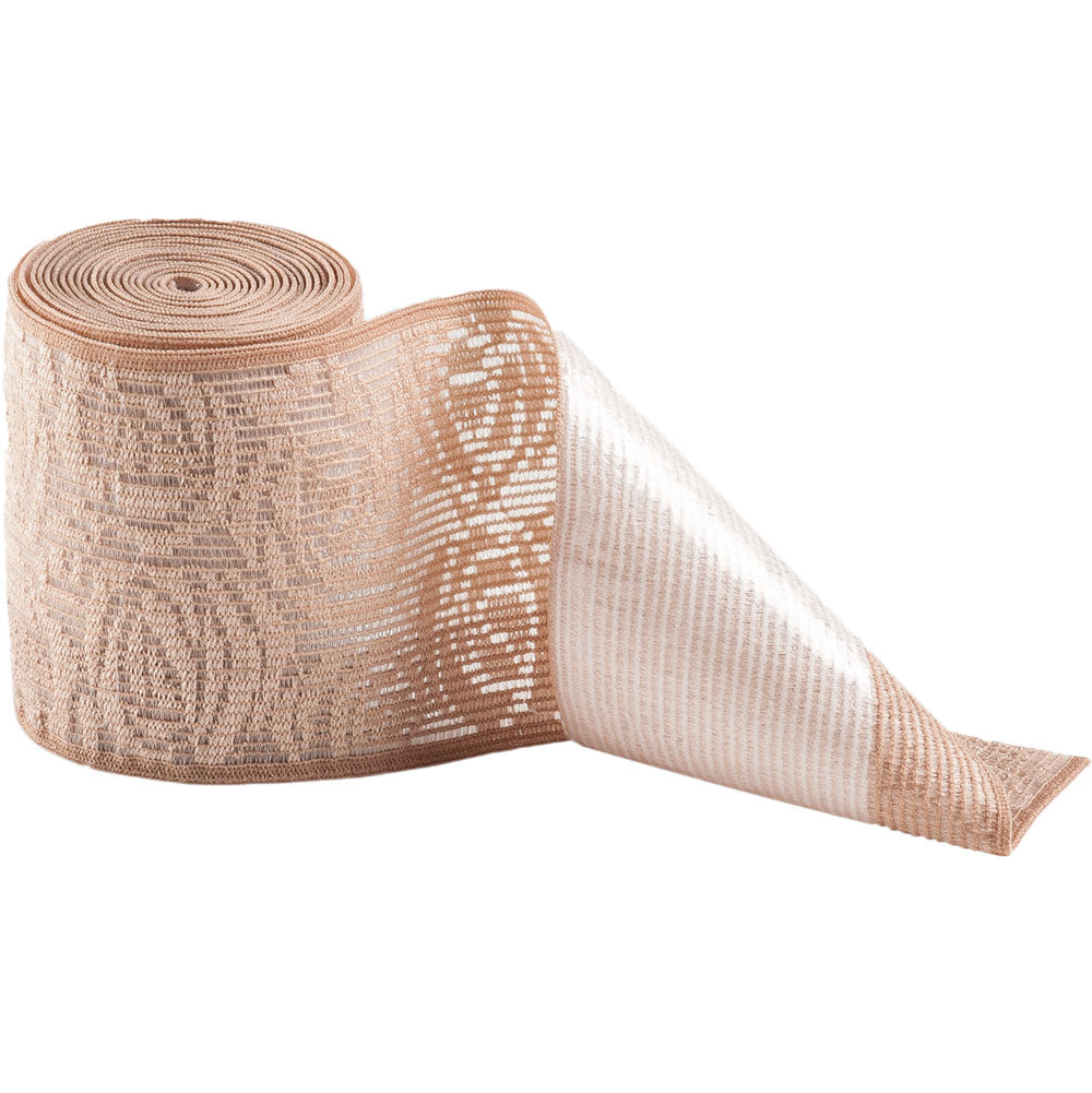 mediven elegance CCL1 AG Schenkelstrümpfe kurz (62-71 cm) Flächenhaftband Rose