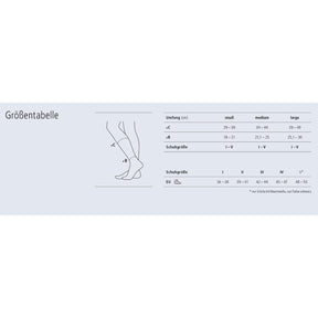 Gilofa Kompressiver Vitalkniestrumpf aus Aloe Vera CCL1
